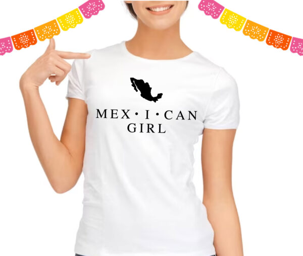 Playera MEX I CAN girl