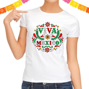 Playera Viva Mexico 2