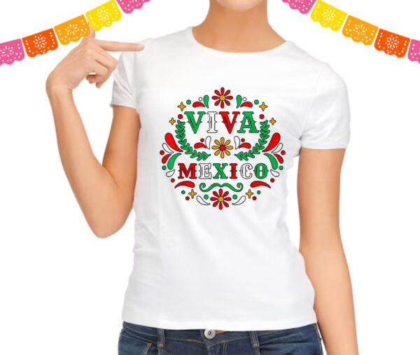 Playera Viva Mexico 2