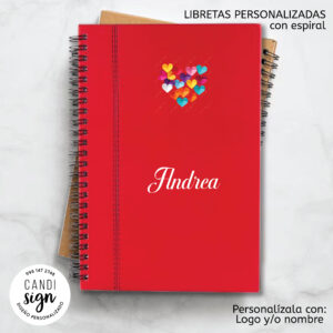 Libretas personalizadas